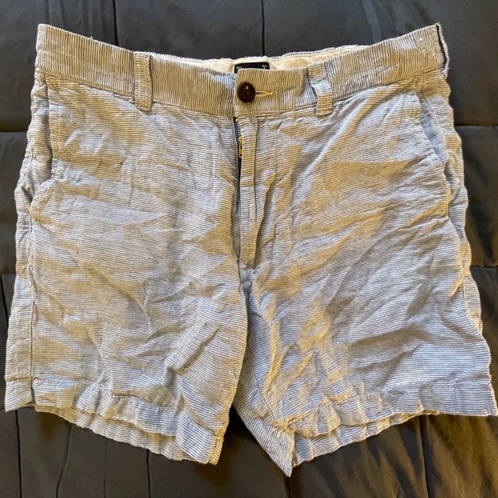 J. Crew Seersucker Shorts